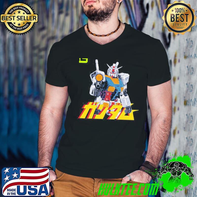 Gundam mecha robot Japan trending classic shirt