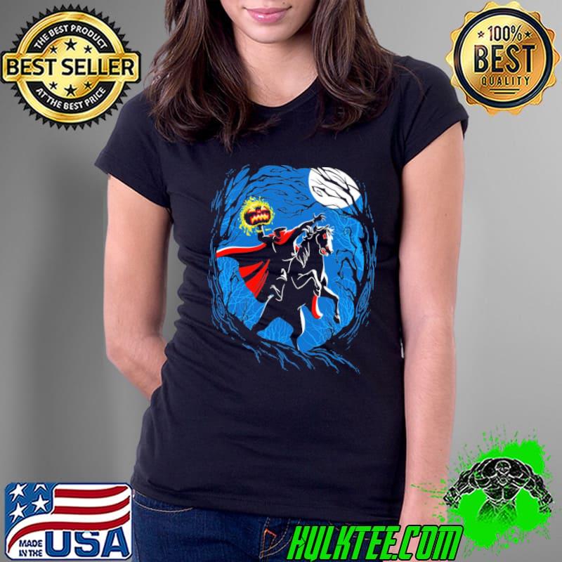 Headless horseman with a pumkin halloween classic s Ladies Tee Headless horseman with a pumkin halloween classic s Ladies Tee