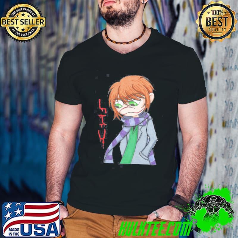 Homicidal liu creepypasta art classic shirt
