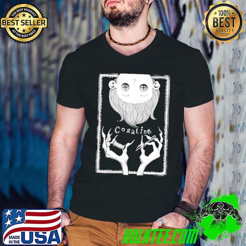 Horror coraline artwork shirt