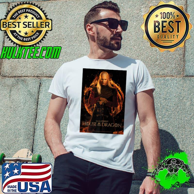 House Of The Dragon Daemon Poster T-Shirt Unisex House Of The Dragon Daemon Poster T-Shirt Unisex