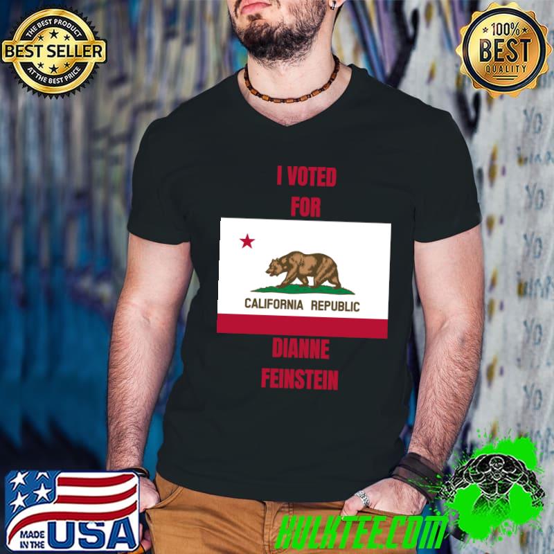 I Voted For Dianne Feinstein - Political Classic T-Shirt