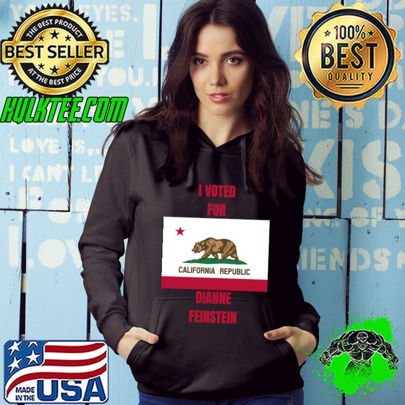 I Voted For Dianne Feinstein - Political Classic T-Shirt Hoodie I Voted For Dianne Feinstein - Political Classic T-Shirt Hoodie