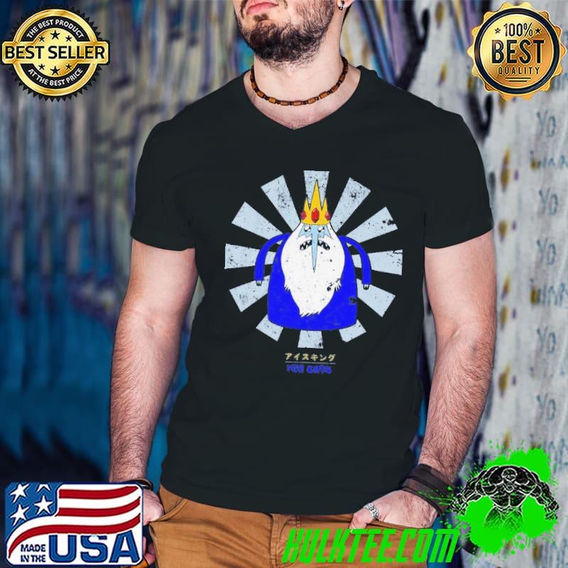 Ice king retro japanese adventure time trending classic shirt