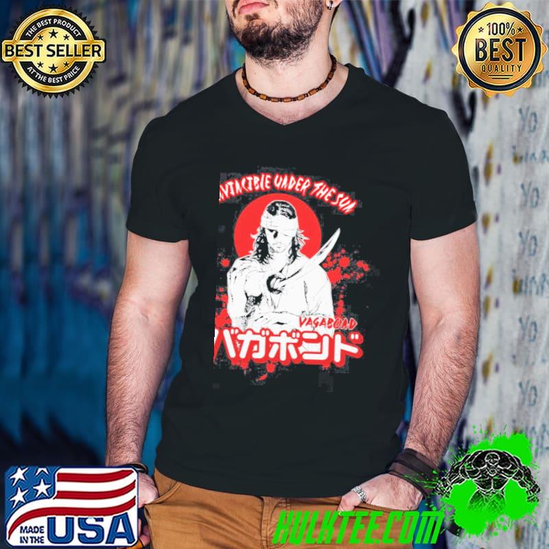 Japanese vagabond invincible under the sun classic shirt
