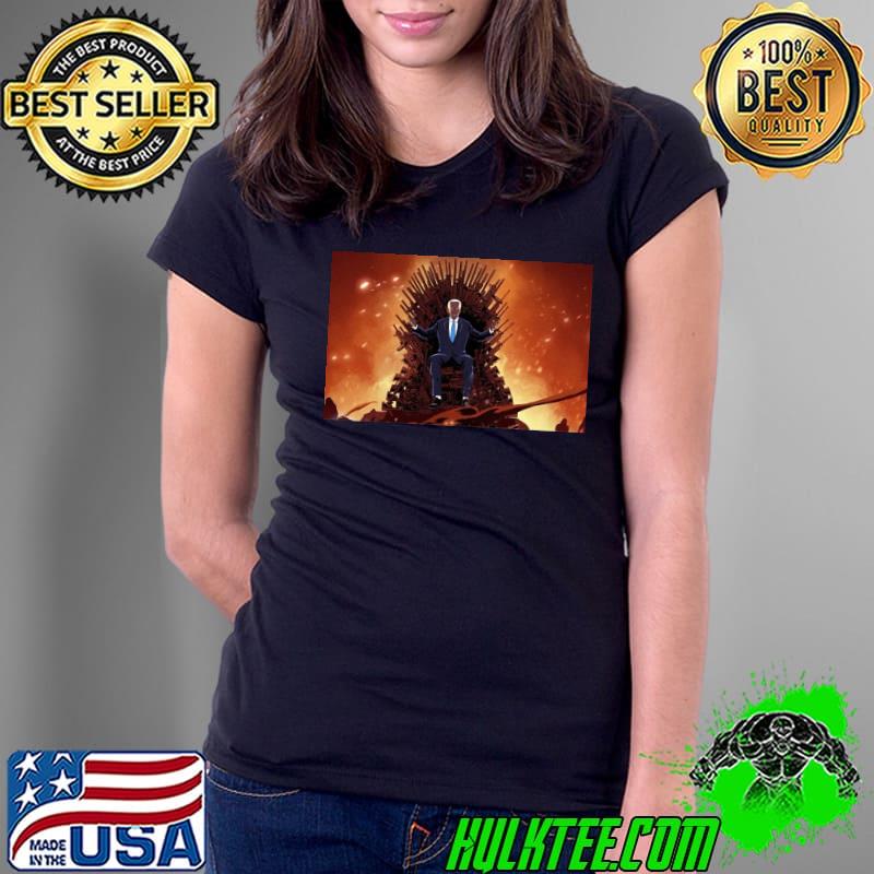 Joe Biden dark brandon meme 2022 game of thrones dark brandon classic s Ladies Tee Joe Biden dark brandon meme 2022 game of thrones dark brandon classic s Ladies Tee