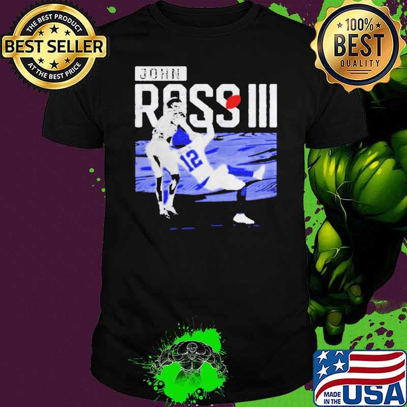 John Ross III New York Giants 2022 NFL shirt