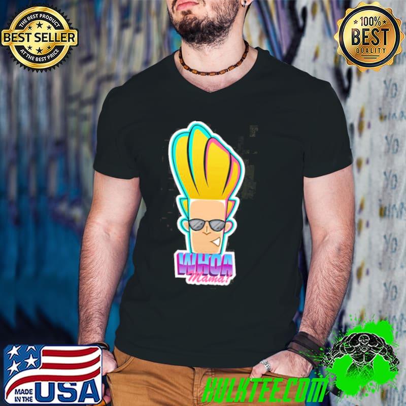 Johnny bravo whoa mama! nostalgia art trending shirt