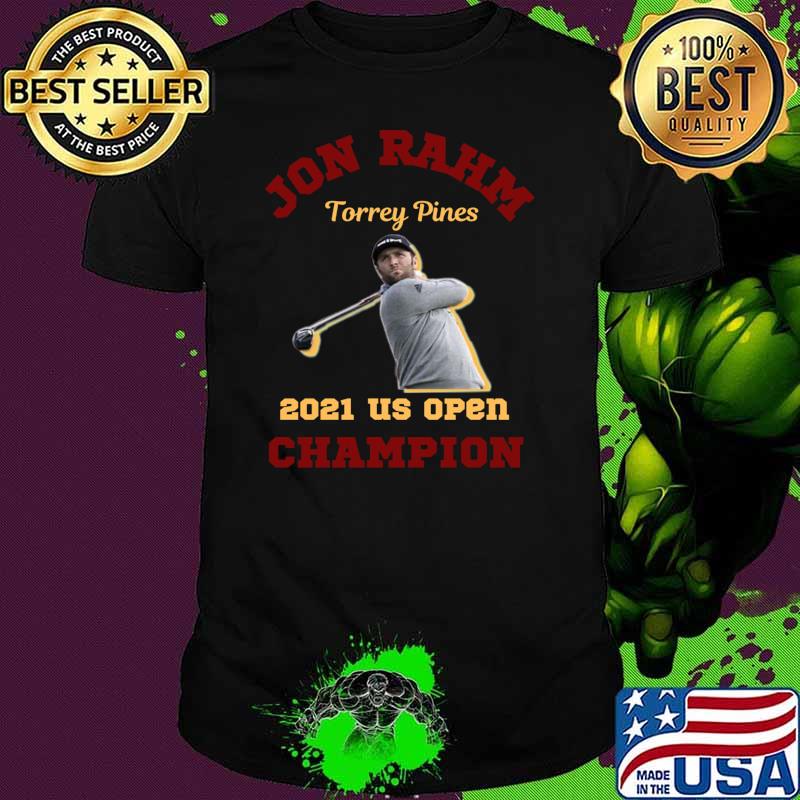 Jon Rahm 2021 US Open Champion Torrey Pines T-Shirt