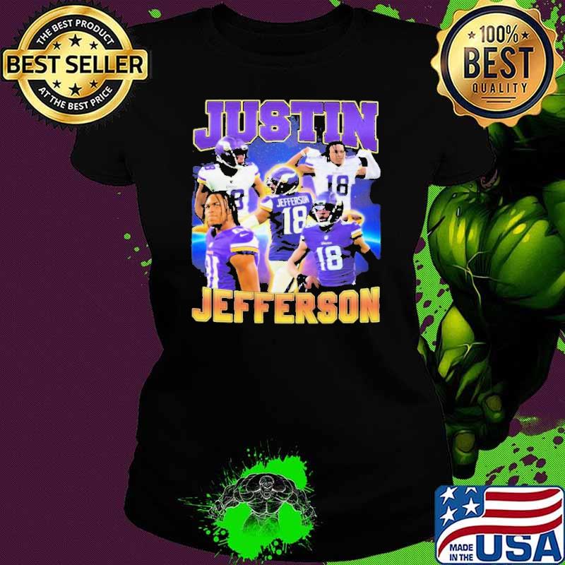 Justin Jefferson Minnesota Vikings Football s Ladies tee Justin Jefferson Minnesota Vikings Football s Ladies tee
