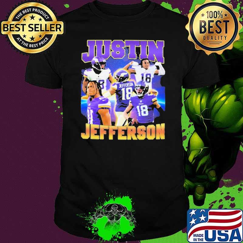 Justin Jefferson Minnesota Vikings Football shirt