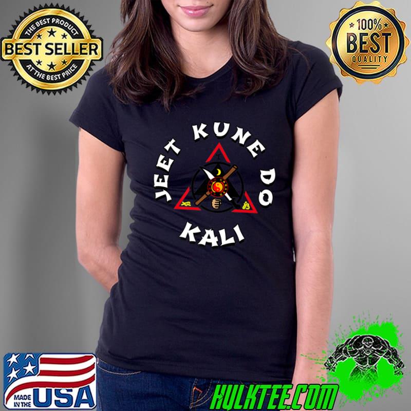 Kali Escrima Arnis Jeet Kune Do Martial Arts T-Shirt Ladies Tee Kali Escrima Arnis Jeet Kune Do Martial Arts T-Shirt Ladies Tee