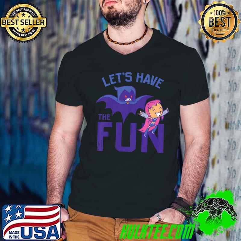 Kids DC Comics Teen Titans Go! Starfire Raven Let's Have The Fun Classic T-Shirt