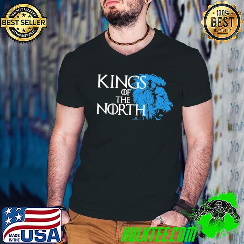 Kings of the north game of thrones detroit lions classic shirt