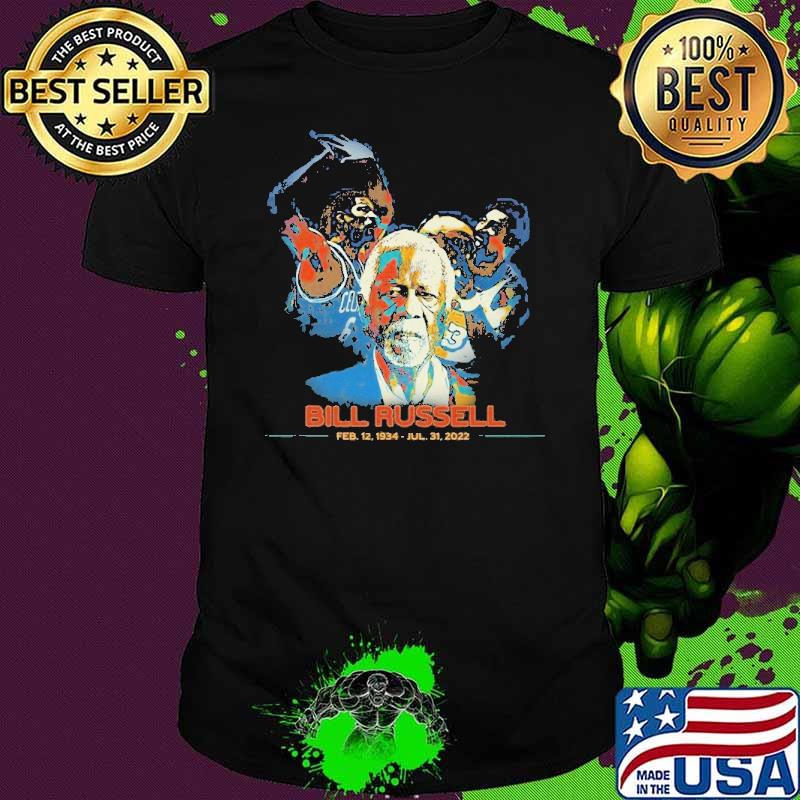 Legend Bill Russell Feb 12 1934 Shirt