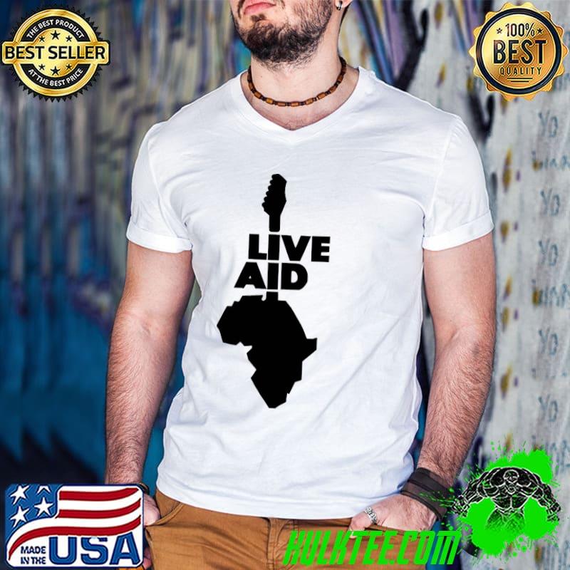 Live aid '85 logo classic shirt
