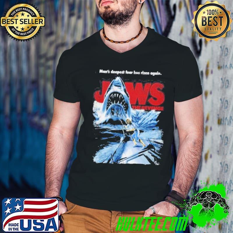 Man's deepest fear has risen again jaws the revenge trending shirt