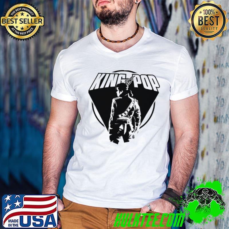 Michael jackson king of pop artwork classic shirt