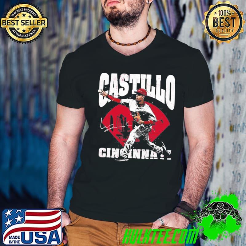 Mlb luis castillo field signature sport shirt