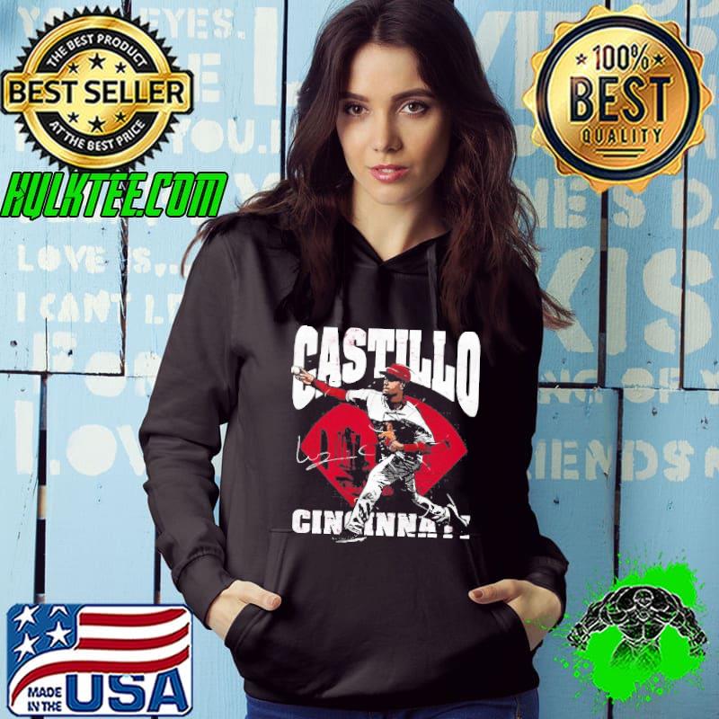 Mlb luis castillo field signature sport s Hoodie Mlb luis castillo field signature sport s Hoodie