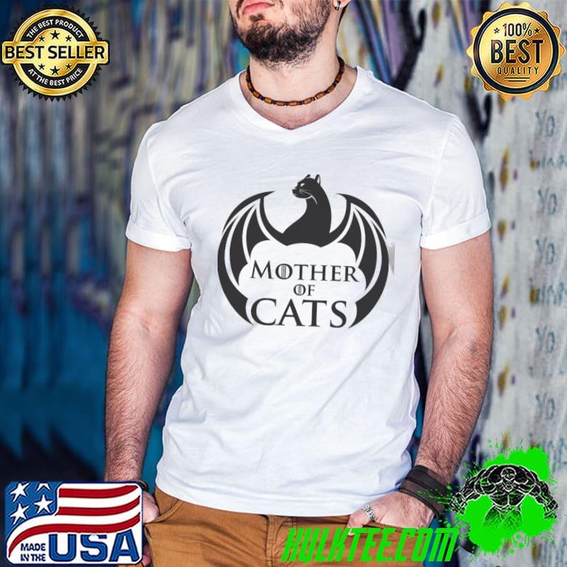 Mother of cats catleesI women game of thrones classic shirt