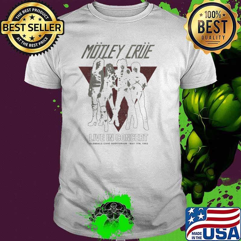 Mötley Crüe - live in concert Vintage Glendale T-Shirt Mötley Crüe - live in concert Vintage Glendale T-Shirt