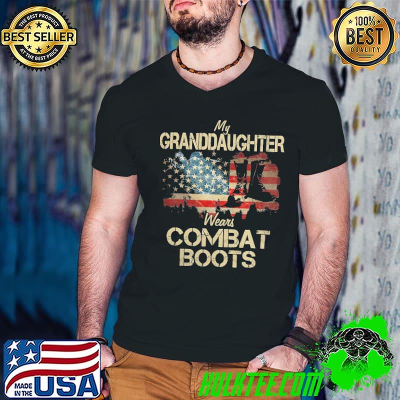 My granddaughter wears combat boots classic shirt