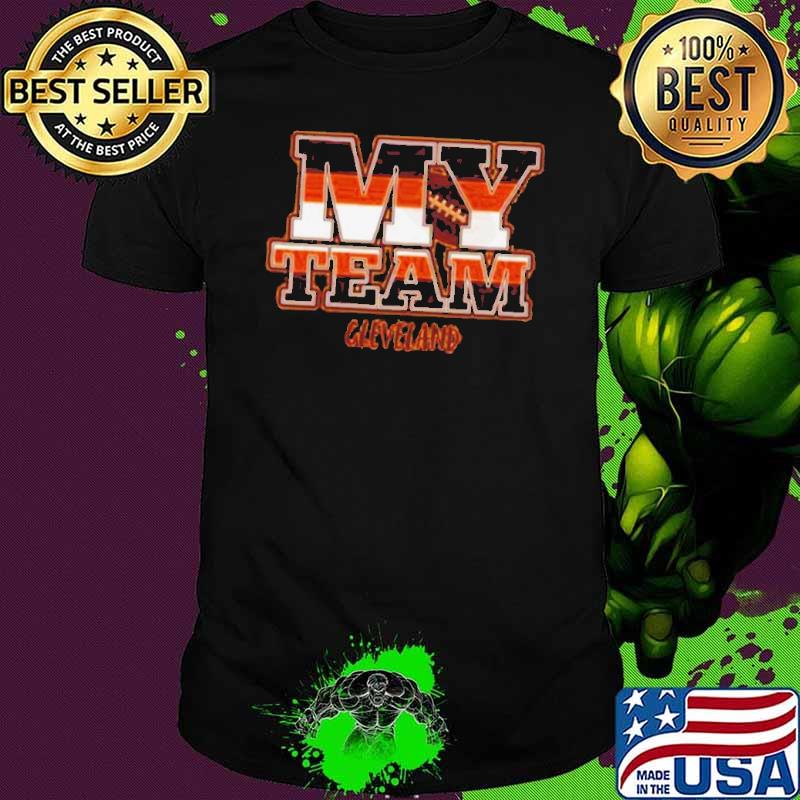 My Team Cleveland Browns Football Shirt