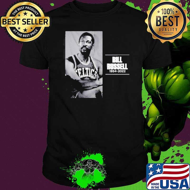 NBA Legend Bill Russell 1934 – 2022 Thank You For The Memories Shirt