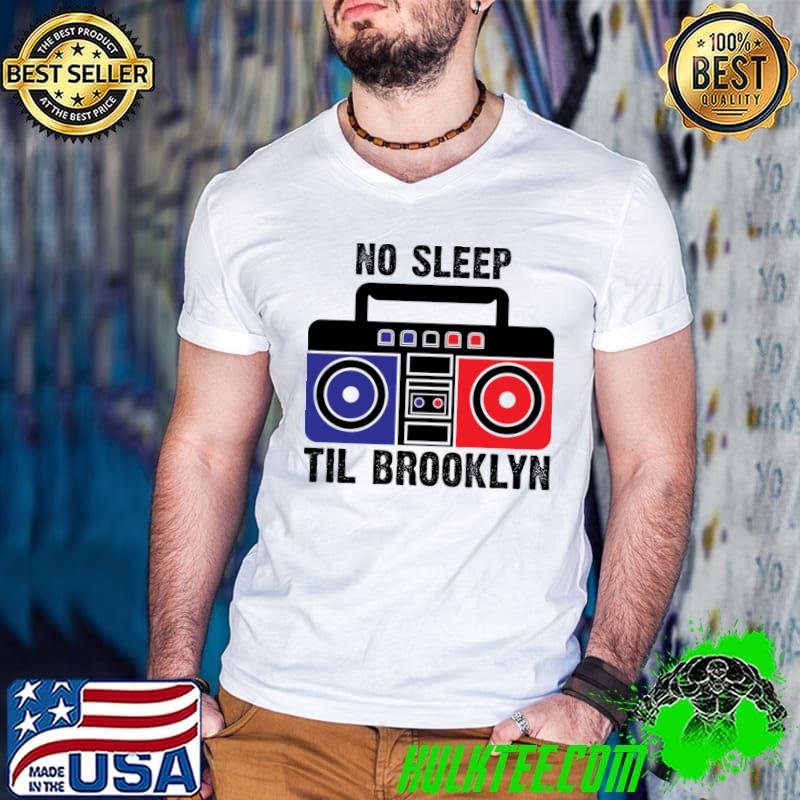 No Sleep Til Brooklyn Video Rad Blue T-Shirt No Sleep Til Brooklyn Video Rad Blue T-Shirt