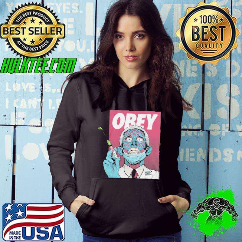 Obey zombie faucI faucI ouchie political classic s Hoodie Obey zombie faucI faucI ouchie political classic s Hoodie
