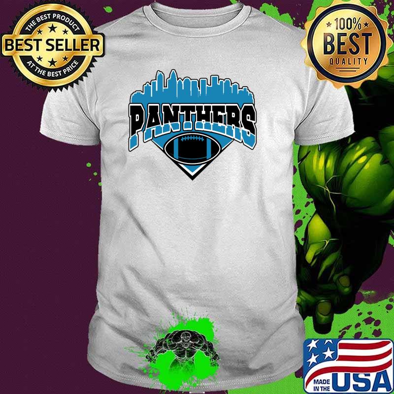 Panthers Football Skyline Football Team Classic T-Shirt
