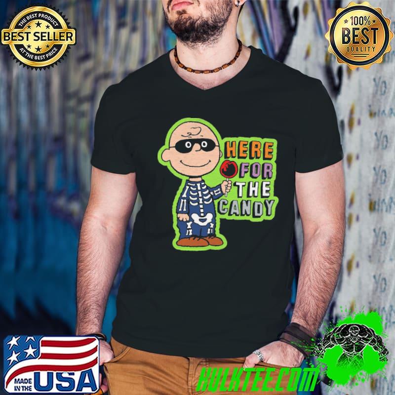 Peanuts Charlie brown here for the candy classic shirt