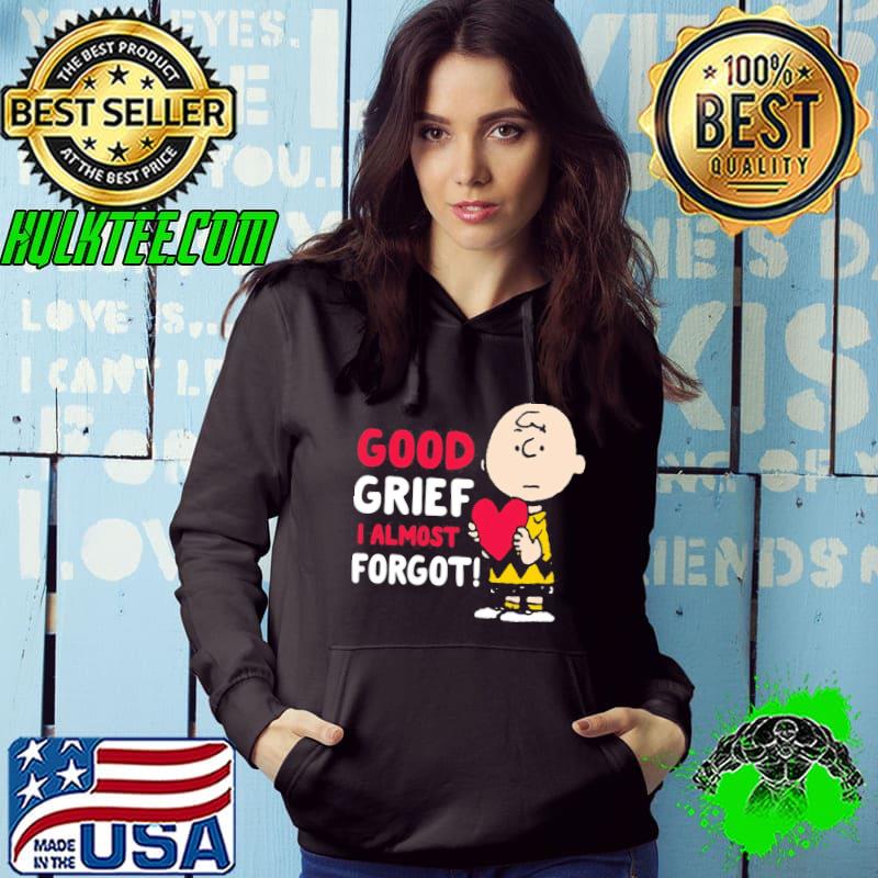 Peanuts Valentines Charlie brown good grief classic s Hoodie Peanuts Valentines Charlie brown good grief classic s Hoodie