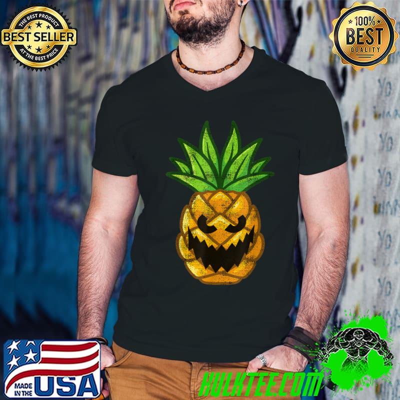 Pineapple creepy pumpkin halloween T-Shirt Pineapple creepy pumpkin halloween T-Shirt