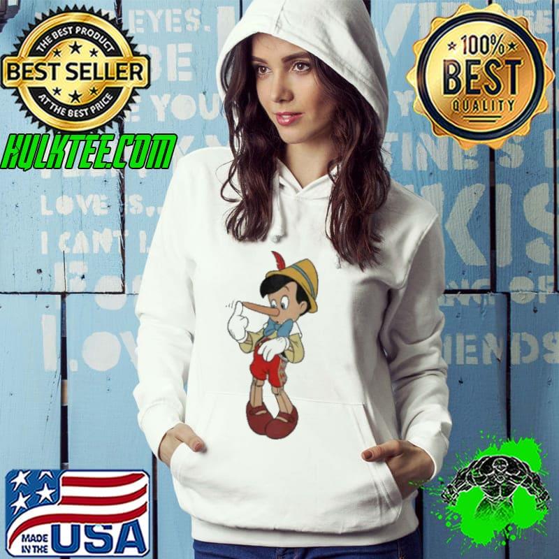 Pinocchio Disney Cartoon Shirt Hoodie Pinocchio Disney Cartoon Shirt Hoodie