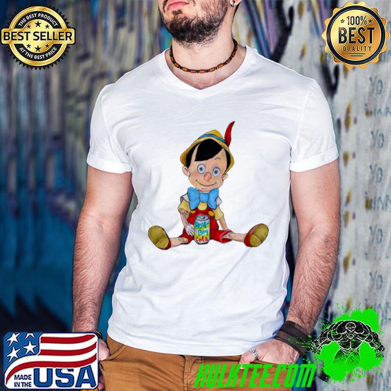 Pinocchio Real Boy Drink T-Shirt