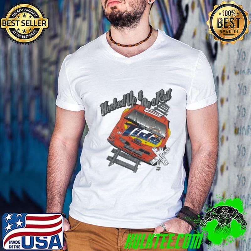 Retro nascar car racing ricky rudd sport shirt