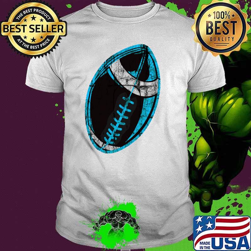 Retro Vintage Football Carolina Color Classic T-Shirt