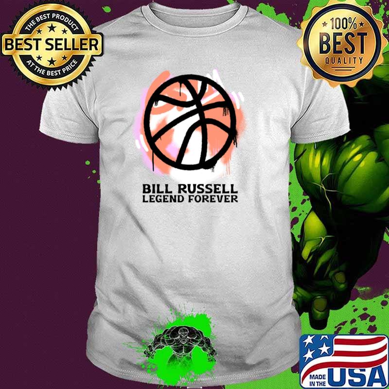 RIP Bill Russell, Bill Russell Goat legend forever T-Shirt