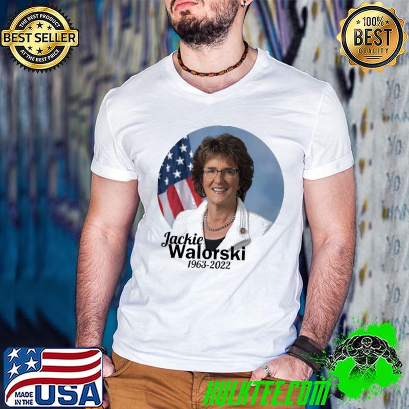 Rip congresswoman jackie walorskI rep. jackie walorskI 19632022 flag shirt