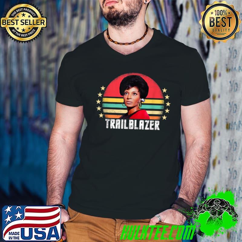 Rip Lieutenant Uhura Lt Uhura Trailblazer Vintage Sunset T-Shirt