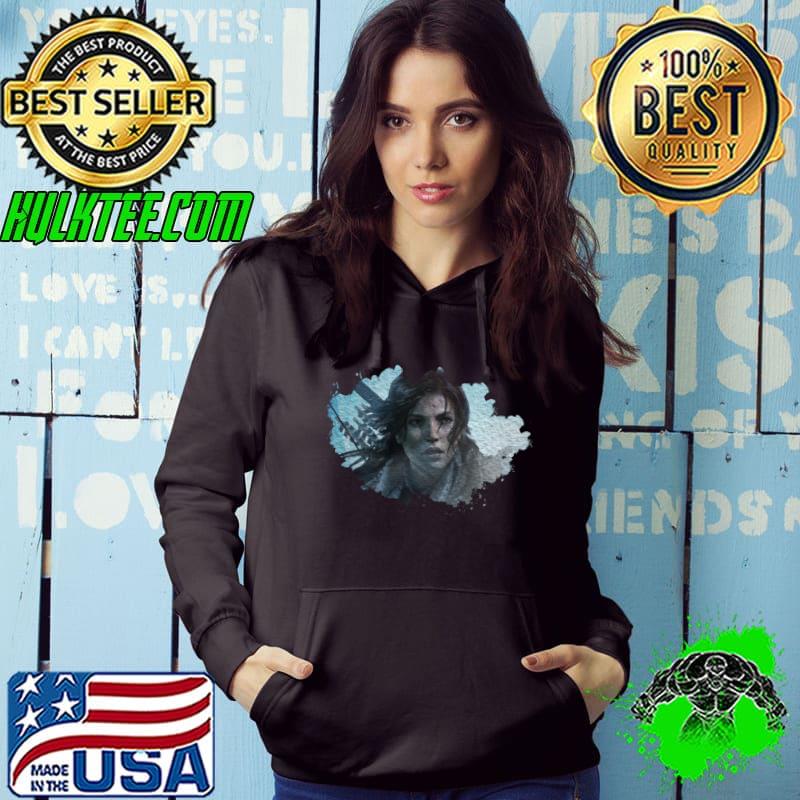 Rise of the Tomb Raider watercolor painting fan art Classic T-Shirt Hoodie Rise of the Tomb Raider watercolor painting fan art Classic T-Shirt Hoodie