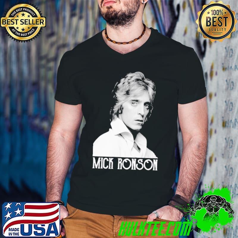 Rolling stones Mick ronson minimalist pop art classic shirt