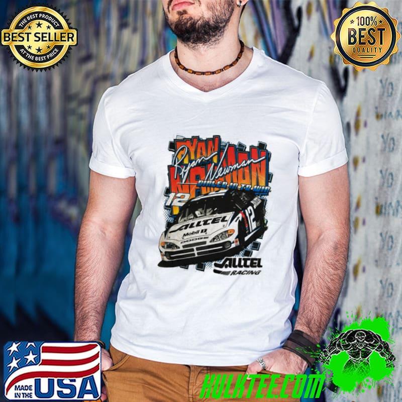 Ryan newman retro nascar car racing sport shirt