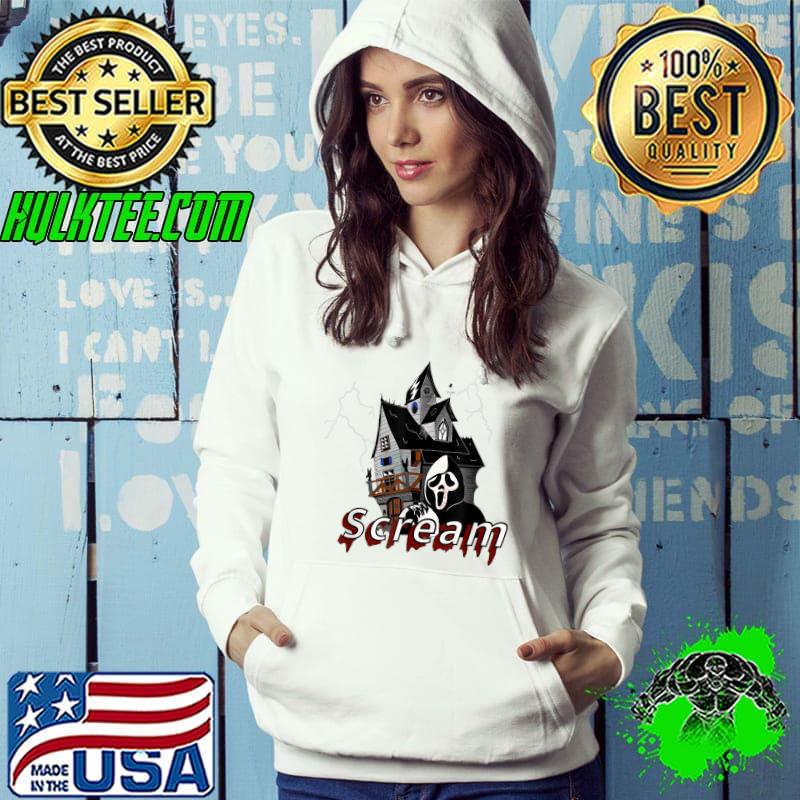 Scream spooky house horror movie halloween T-Shirt Hoodie Scream spooky house horror movie halloween T-Shirt Hoodie