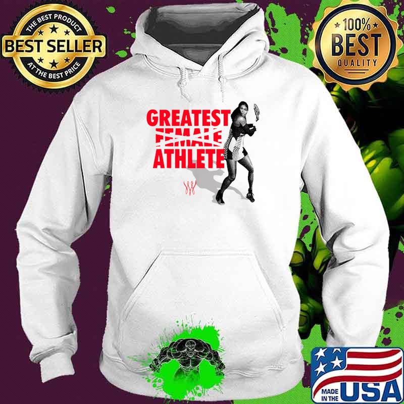 Serena William Red greatest female athlete Essential T-Shirt Hoodie Serena William Red greatest female athlete Essential T-Shirt Hoodie