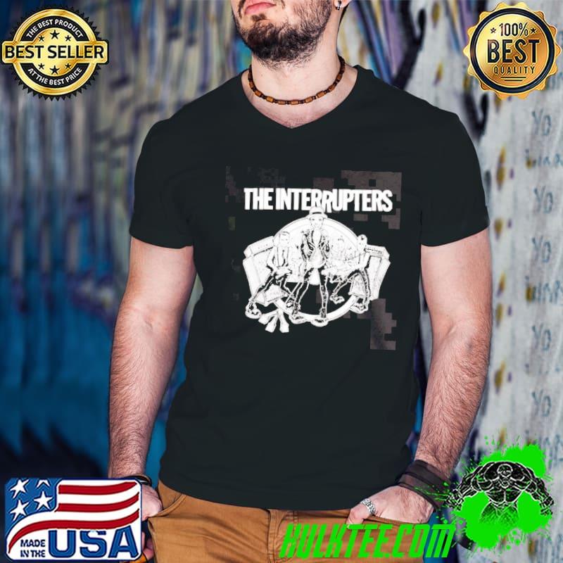 Ska punk black and white the interrupters classic shirt
