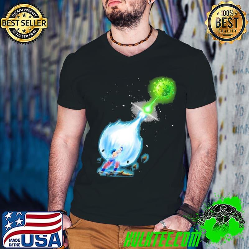 Son goku and vegeta dragon ball saiyavengers Marvel avengers classic shirt
