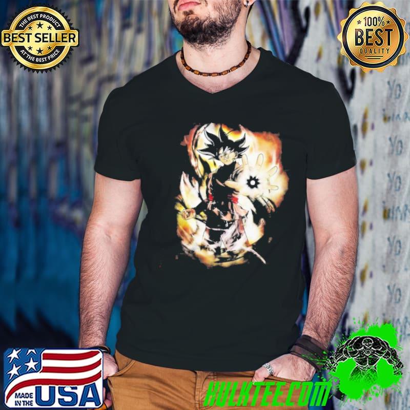 Son goku ultra instinct vs jiren full power dragon ball super classic shirt